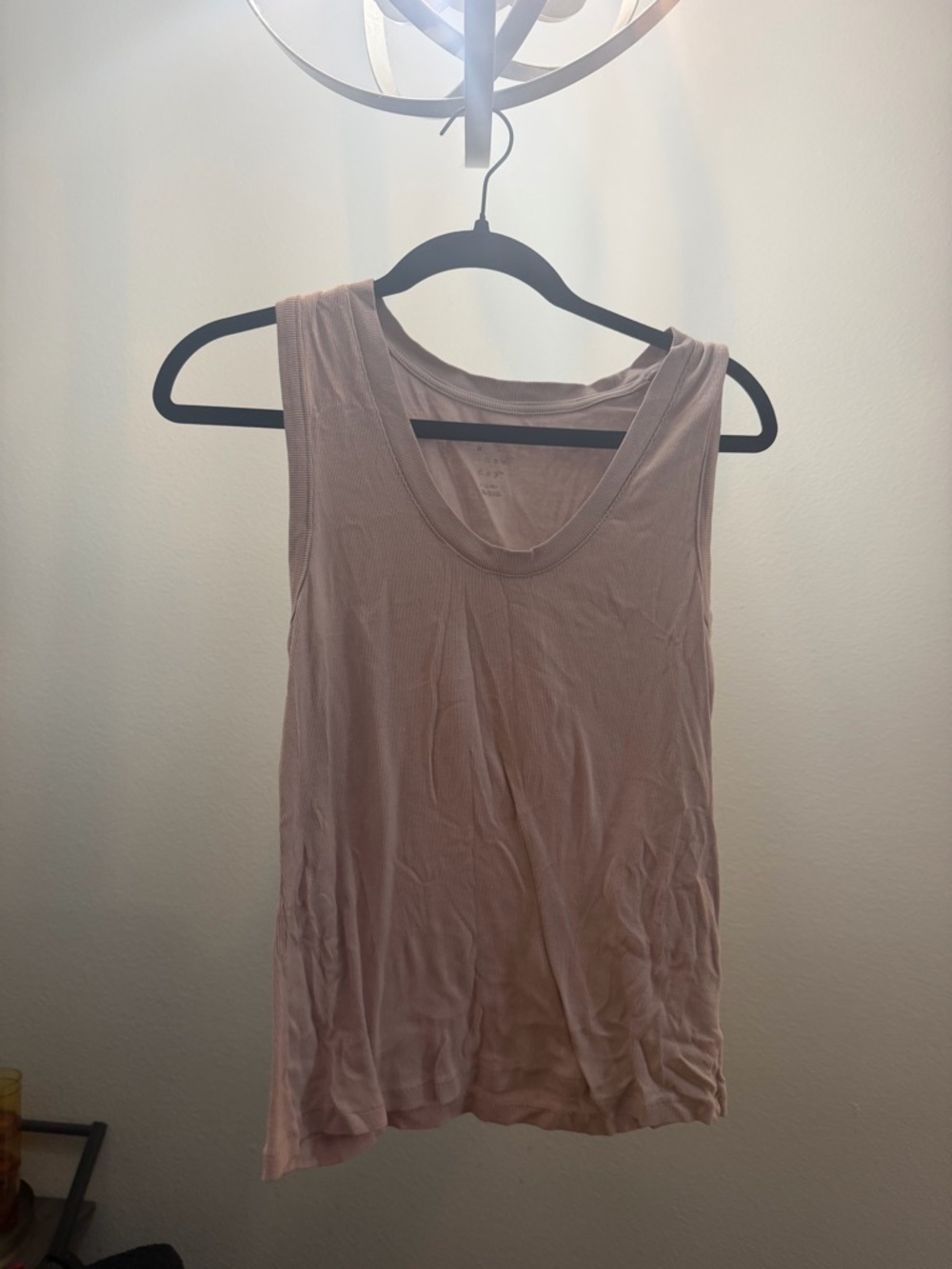 a new day Dusty Rose Scoop Neck Tank Top